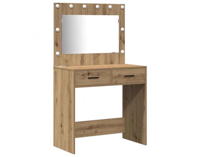 Sonata H Тоалетка с рафт 3 pcs Кафяво 40 x 41 x 135 см Инженерно дърво