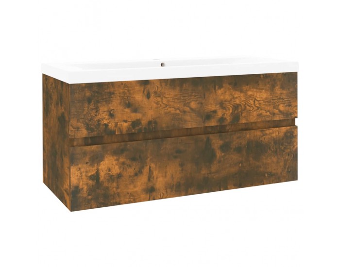 Sonata H Шкаф за мивка с вградена мивка, опушен дъб, инженерно дърво