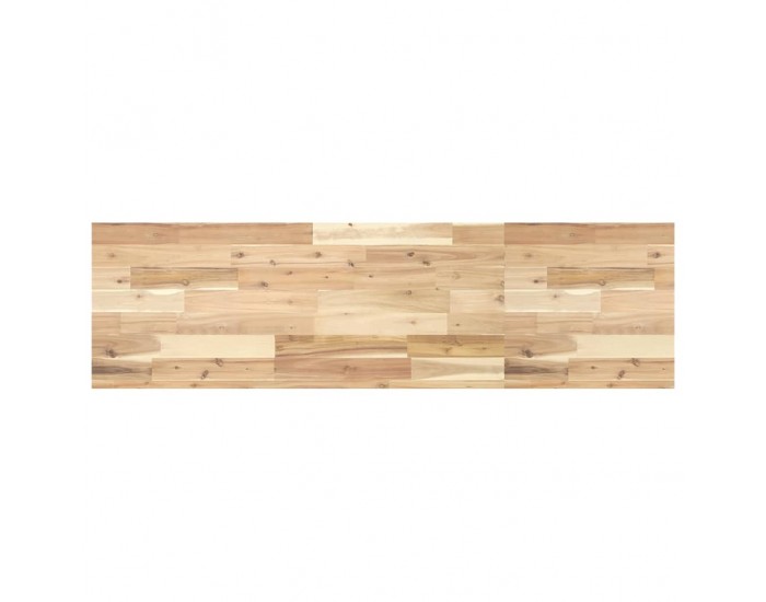 Sonata H Плот за баня, необработен, 160x40x4 см, масивно дърво акация