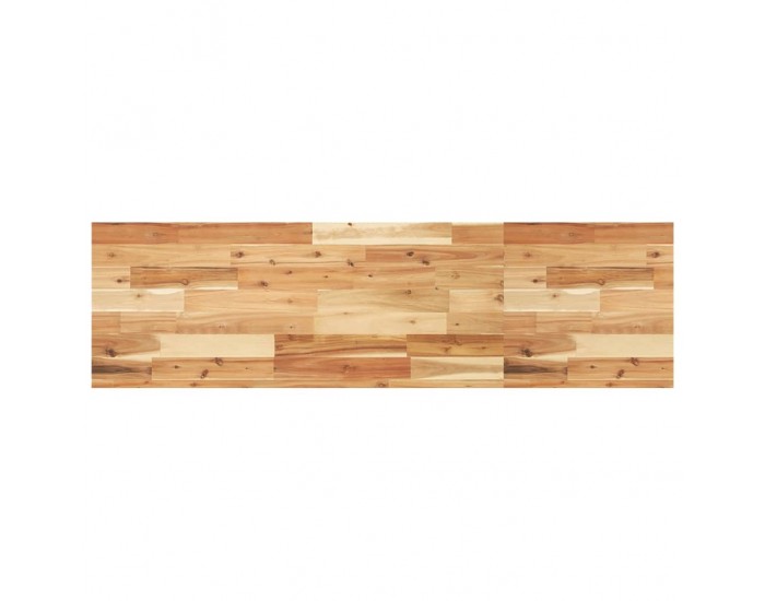 Sonata H Плот за баня, маслен финиш, 160x40x4 см, масивно дърво акация