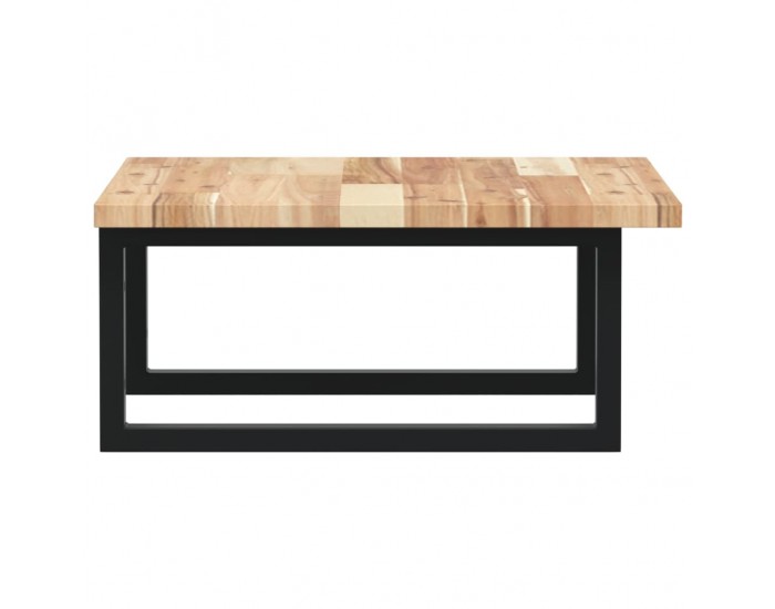 Sonata H Стенен рафт за мивка, стомана и масивно дърво акация