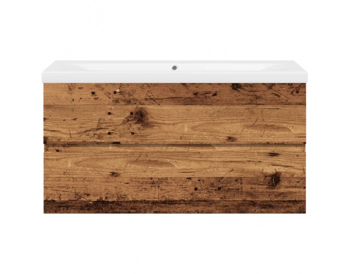 Sonata H шкаф за мивка с вграден басейн Старо дърво
