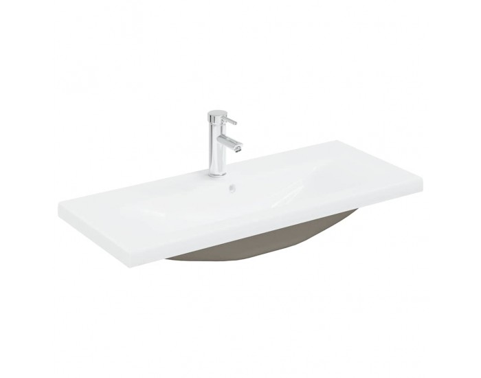 Sonata H Шкаф за мивка с вграден умивалник и смесител Дъб артизан