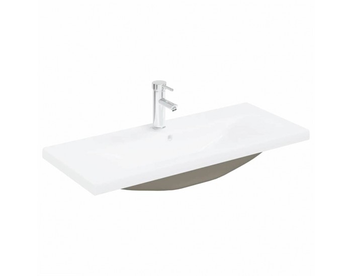 Sonata H Шкаф с мивка с чекмедже 3 pcs Черен дъб 90 x 38.5 x 48 cm