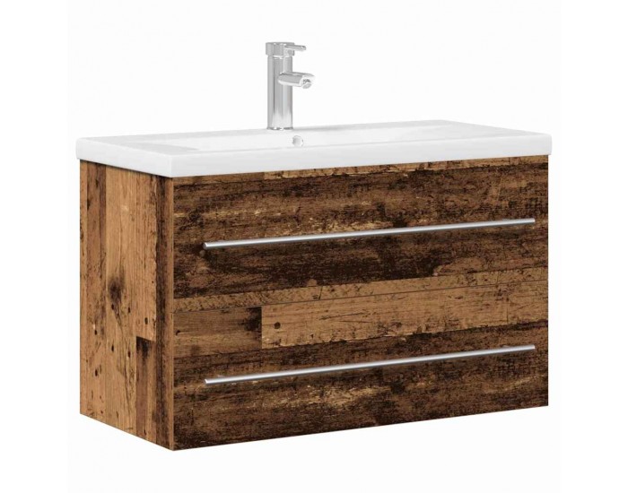 Sonata H Шкаф за мивка в баня Старо дърво 80 x 38.5 x 48 cm