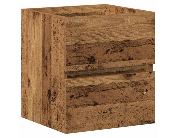 Sonata H Шкаф за мивка с врата Черен дъб 41 x 39 x 62 см Инженерно дърво