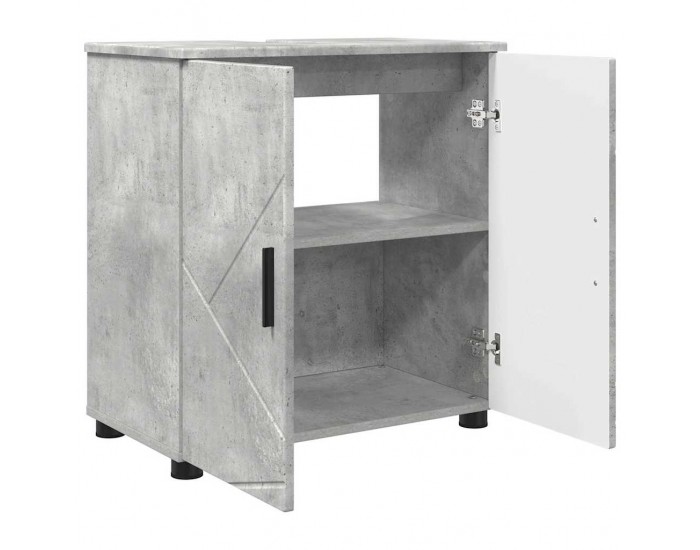 Sonata H Комплект мебели за баня 3 pcs Бетонно сиво 61 x 35 x 64 см