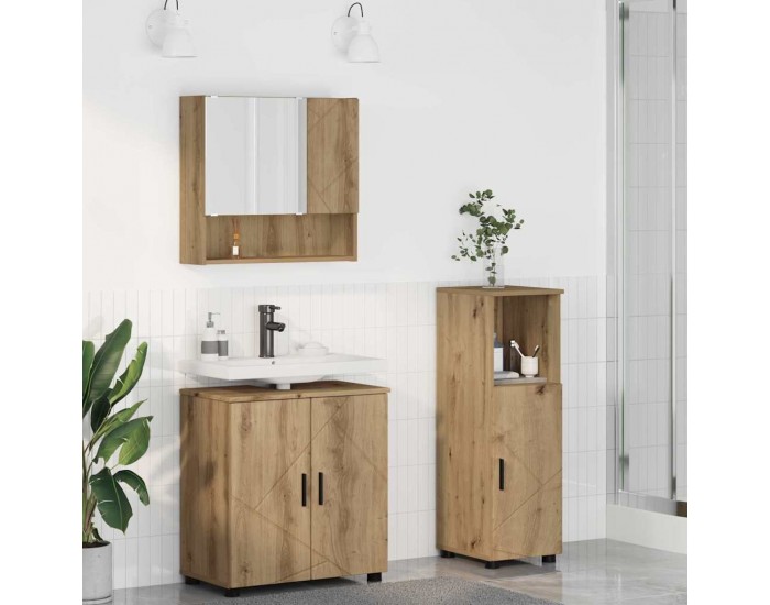 Sonata H Комплект мебели за баня 3 pcs дъб артизан 61 x 35 x 64 см