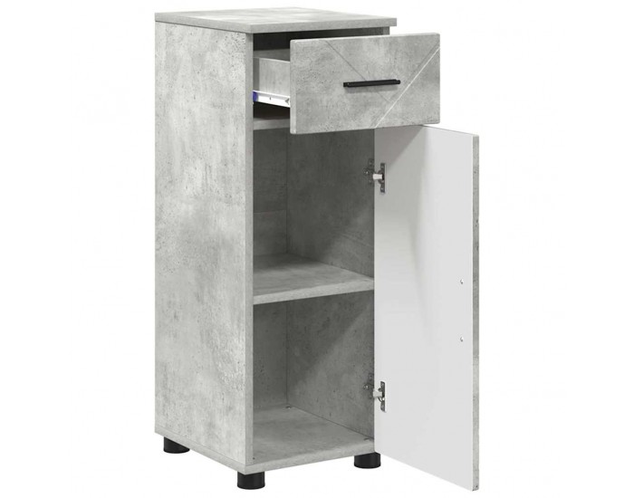 Sonata H Комплект мебели за баня 3 pcs Бетонно сиво 61 x 35 x 64 см