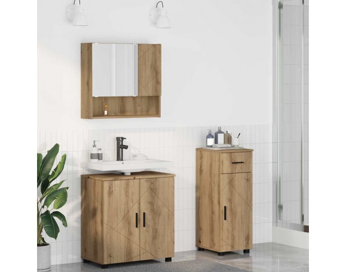 Sonata H Комплект мебели за баня 3 pcs дъб артизан 61 x 35 x 64 см