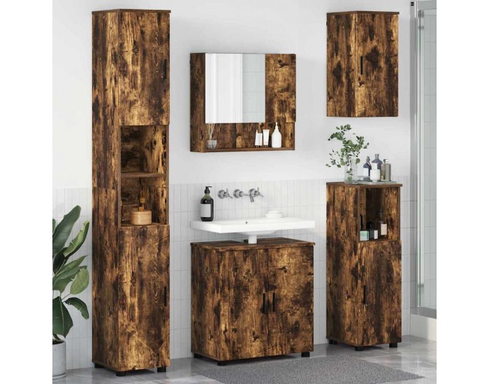 Sonata H Комплект мебели за баня 5 pcs Опушен дъб 61 x 35 x 64 см