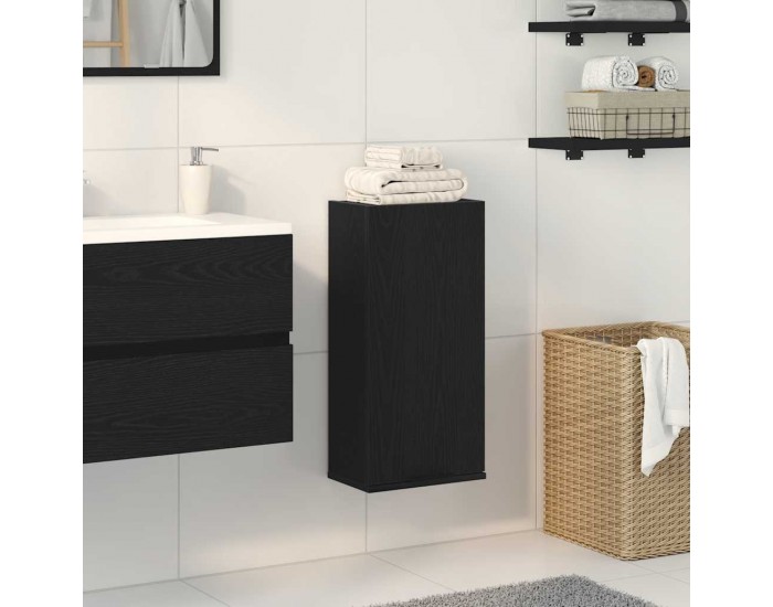 Sonata H Стенен шкаф, черен дъб, 32x20x67 см, инженерно дърво