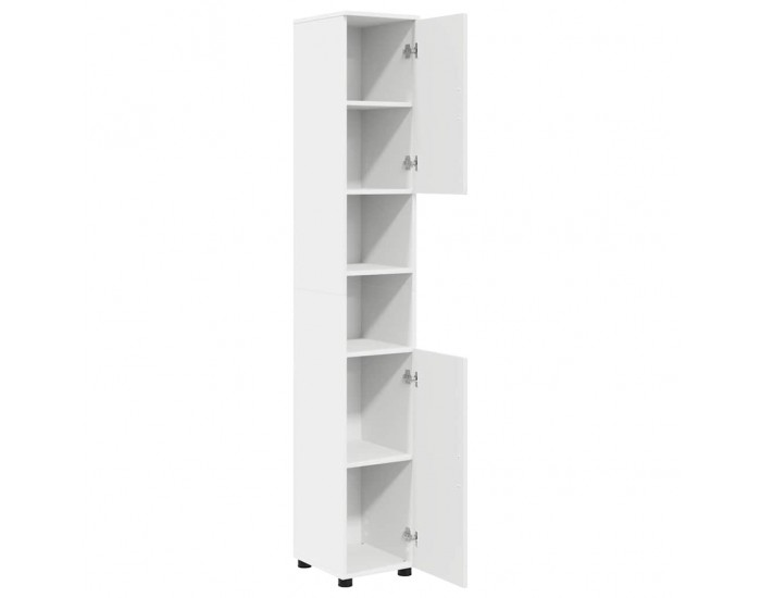 Sonata H Висок шкаф за баня Бяло 30 x 35 x 192 см Инженерно дърво