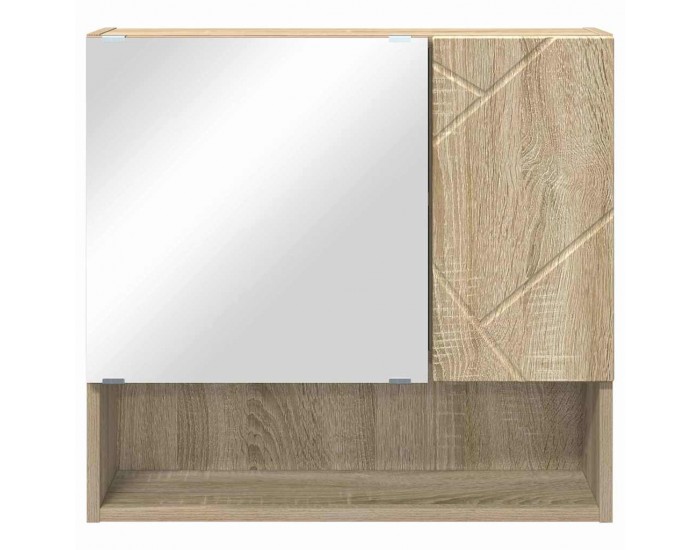 Sonata H Шкаф с огледало дъб сонома 59 x 17 x 55 см Инженерно дърво