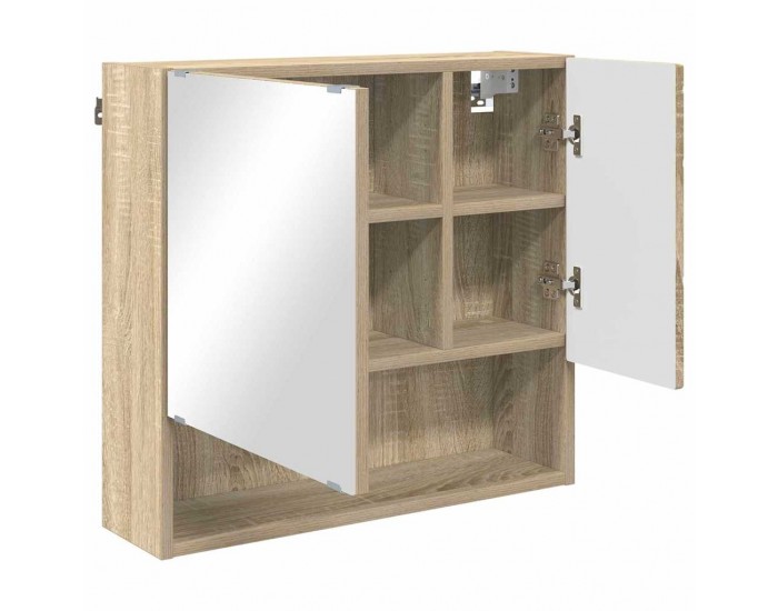 Sonata H Шкаф с огледало дъб сонома 59 x 17 x 55 см Инженерно дърво
