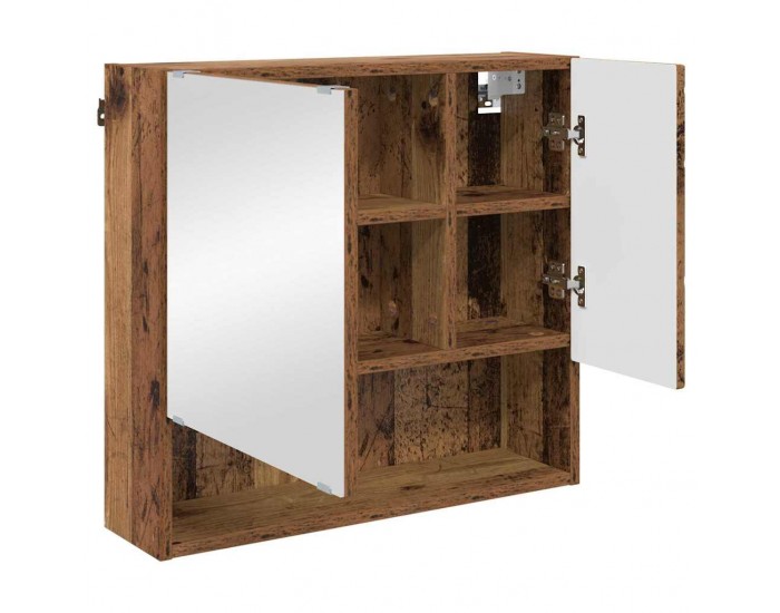 Sonata H Шкаф с огледало Старо дърво 59 x 17 x 55 см Инженерно дърво