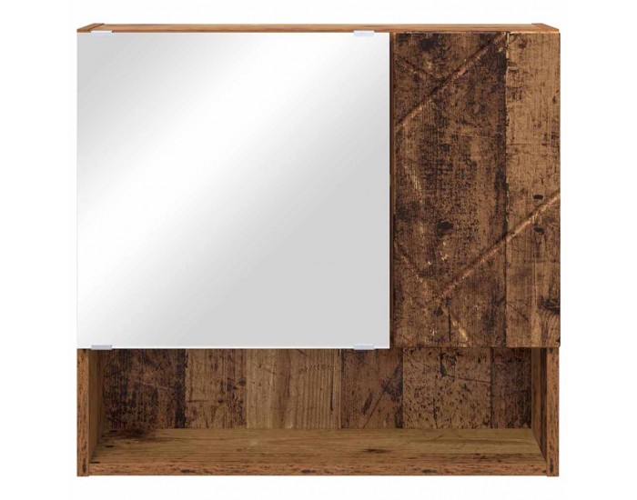 Sonata H Шкаф с огледало Старо дърво 59 x 17 x 55 см Инженерно дърво