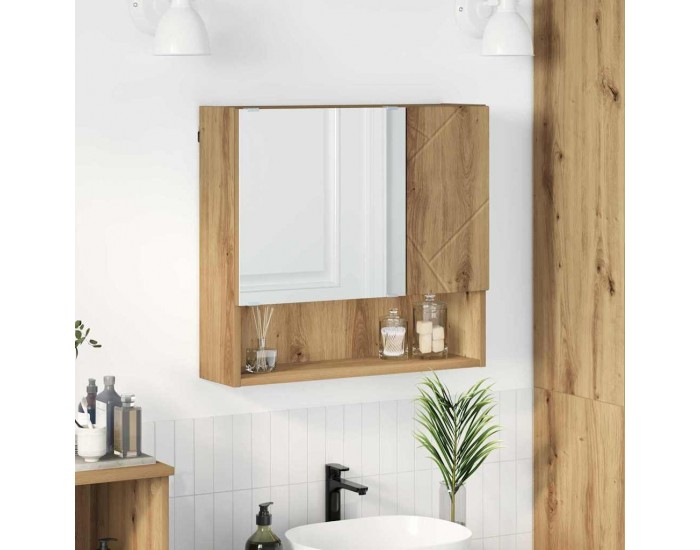 Sonata H Шкаф с огледало дъб артизан 59 x 17 x 55 см Инженерно дърво