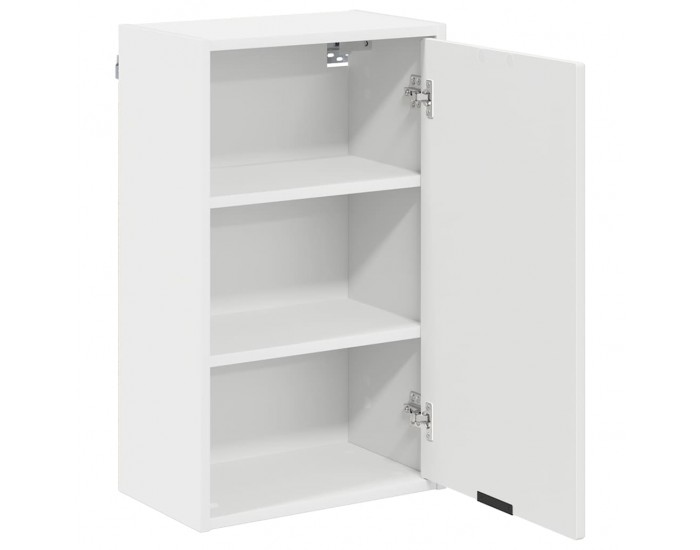 Sonata H Шкаф за баня с врата Бяло 39 x 23.5 x 65 см Инженерно дърво