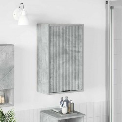 Sonata H Шкаф за баня Бетонно сиво 39 x 23.5 x 65 см Инженерно дърво - Шкафове за баня