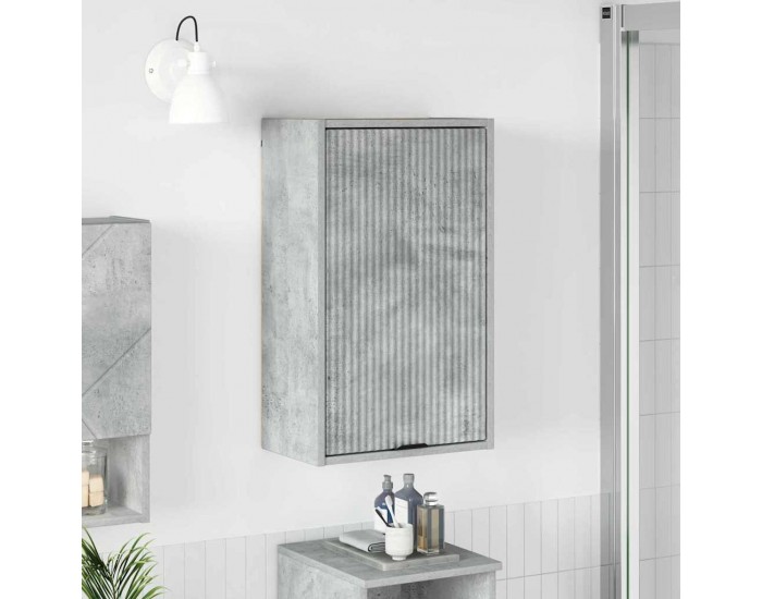 Sonata H Шкаф за баня Бетонно сиво 39 x 23.5 x 65 см Инженерно дърво