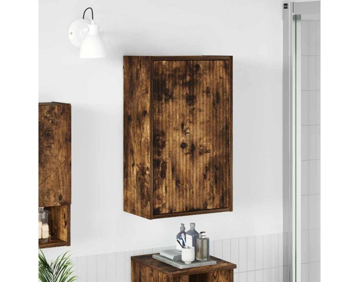 Sonata H Шкаф за баня Опушен дъб 39 x 23.5 x 65 см Инженерно дърво