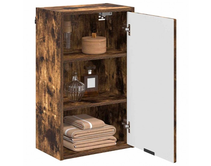 Sonata H Шкаф за баня Опушен дъб 39 x 23.5 x 65 см Инженерно дърво