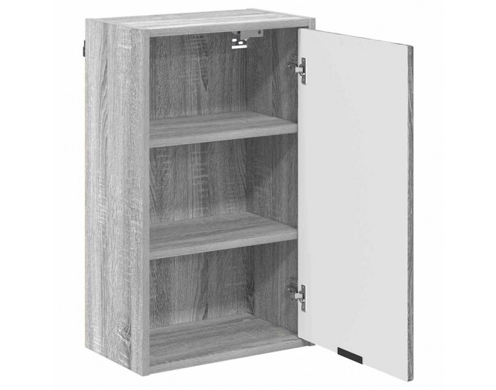 Sonata H Шкаф за баня Сив сонома 39 x 23.5 x 65 см Инженерно дърво