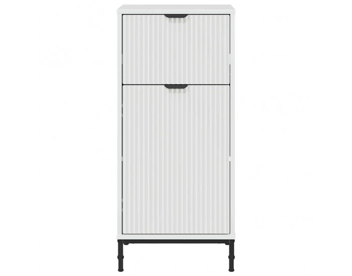 Sonata H Шкаф за баня с чекмедже Бяло 39.5 x 36 x 88 см Инженерно дърво