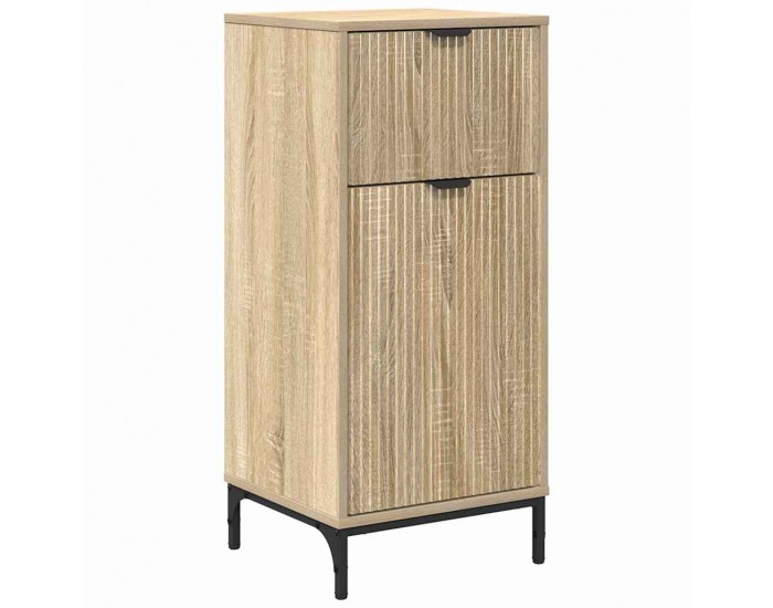 Sonata H Шкаф за баня дъб сонома 39.5 x 36 x 88 см Инженерно дърво