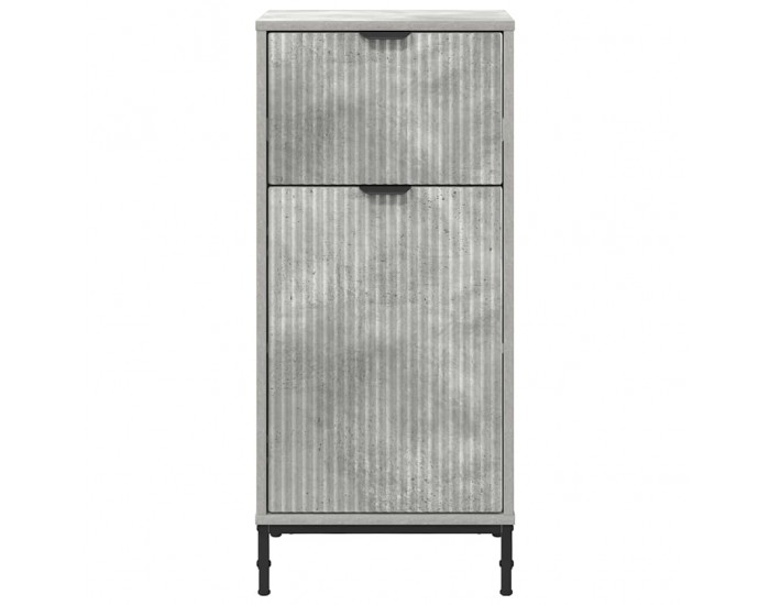 Sonata H Шкаф за баня Бетонно сиво 39.5 x 36 x 88 см Инженерно дърво