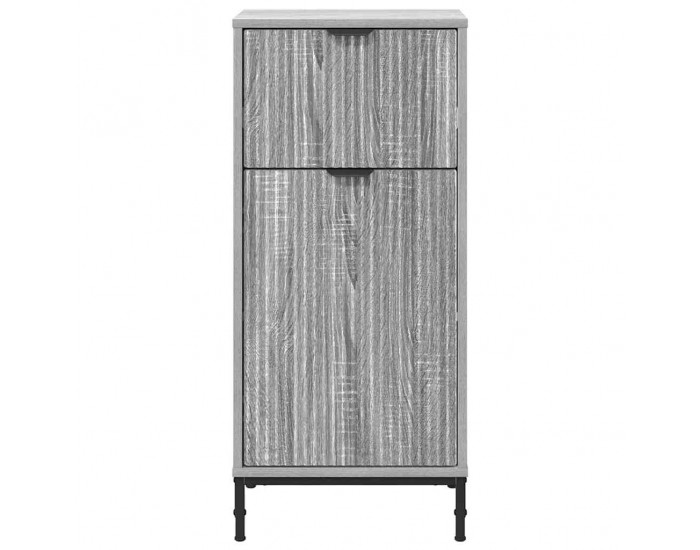 Sonata H Шкаф за баня Сив сонома 39.5 x 36 x 88 см Инженерно дърво