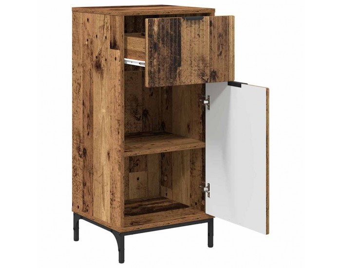 Sonata H Шкаф за баня Старо дърво 39.5 x 36 x 88 см Инженерно дърво