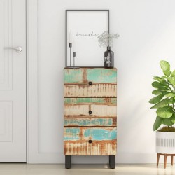 Sonata H Бюфет с 3 чекмеджета 40x33,5x75 см масивно регенерирано дърво Sonata H Бюфет с 3 чекмеджета 40x33,5x75 см масивно регенерирано дърво - Дневна