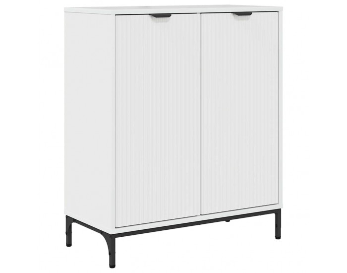 Sonata H Служебен шкаф Бяло Със Силен Гланц 69.5 x 33 x 82 см