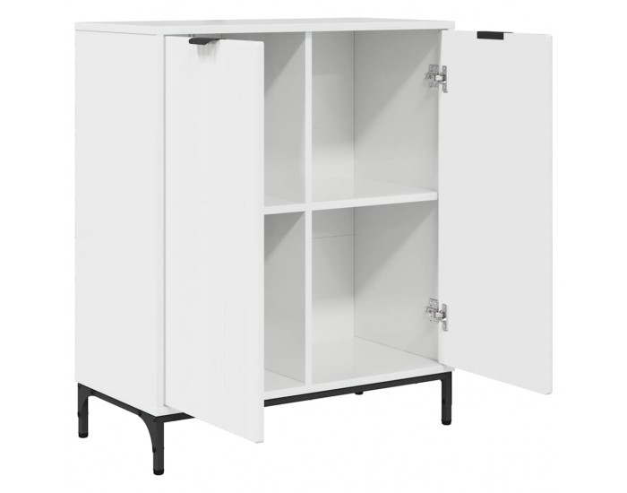 Sonata H Служебен шкаф Бяло Със Силен Гланц 69.5 x 33 x 82 см