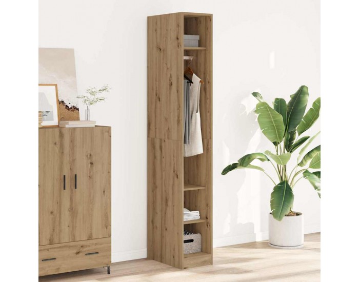 Sonata H Гардероб, дъб артизан, 30x50x200 см, инженерно дърво