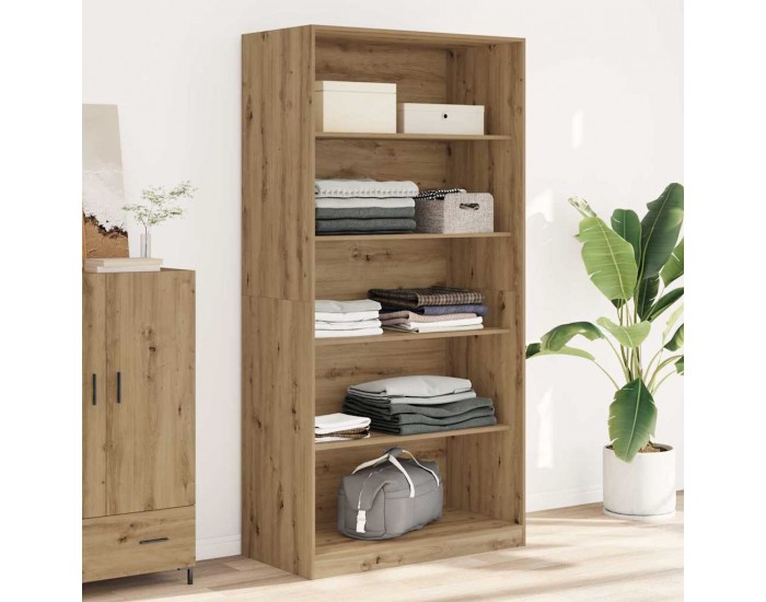 Sonata H Гардероб, дъб артизан, 100x50x200 см, инженерно дърво