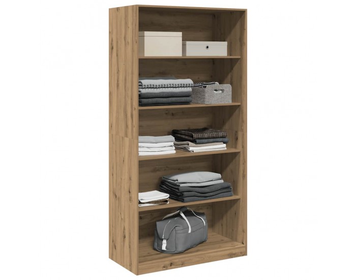 Sonata H Гардероб, дъб артизан, 100x50x200 см, инженерно дърво