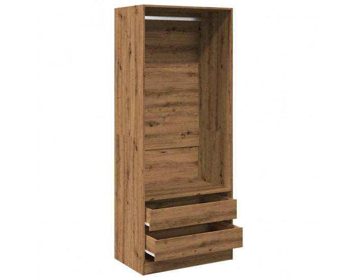 Sonata H Гардероб, дъб артизан, 80x50x200 см, инженерно дърво