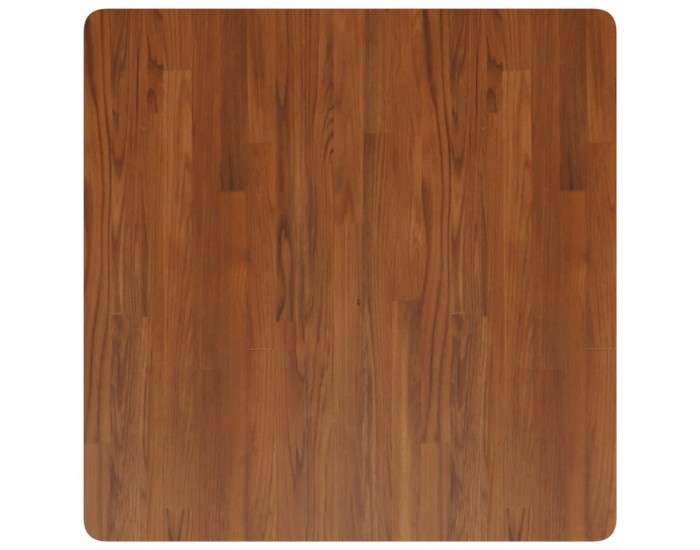 Sonata H Квадратен плот за маса, тъмнокафяв, 80x80x2,5 см, дъб масив