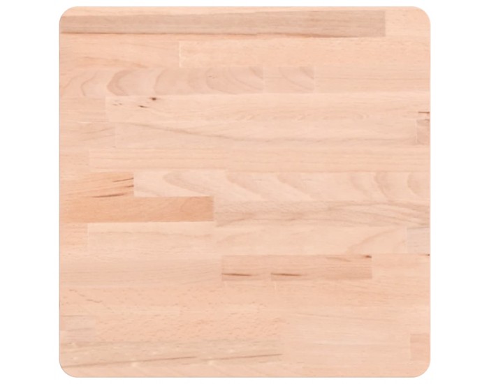 Sonata H Плот за маса 40x40x1,5 см квадратен масивен бук