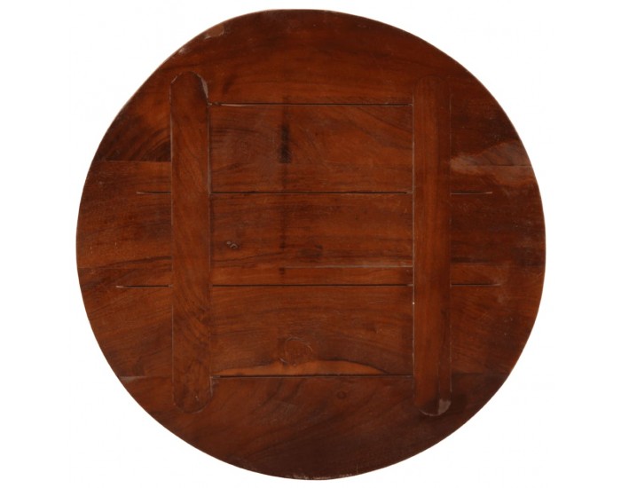 Sonata H Плот за маса Ø 40x3,8 см кръгъл масивна регенерирана дървесина