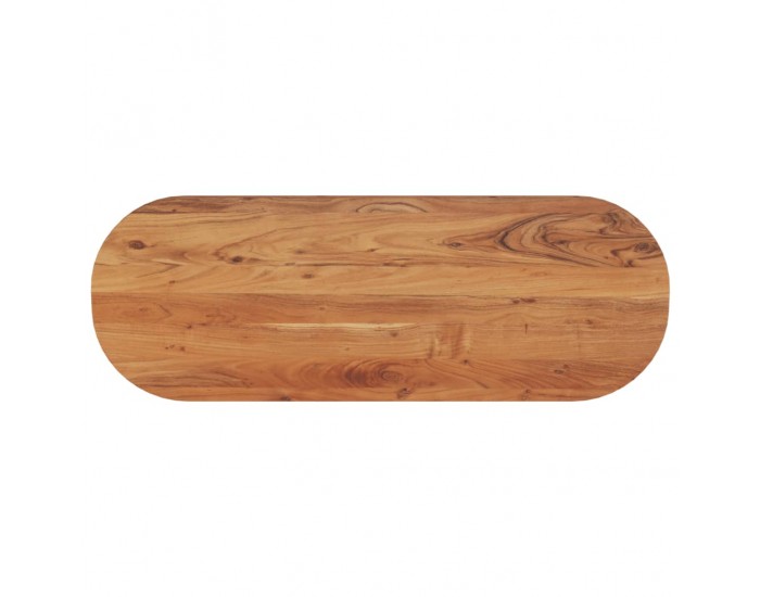 Sonata H Плот за маса, 140x50x2,5 см, овален, масивна акация