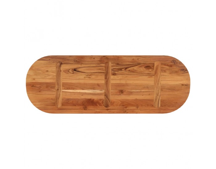 Sonata H Плот за маса, 140x50x2,5 см, овален, масивна акация