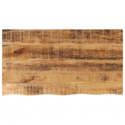 Sonata H Плот за маса, 110x60x2,5 см, жив ръб, грубо мангово дърво масив - Маси