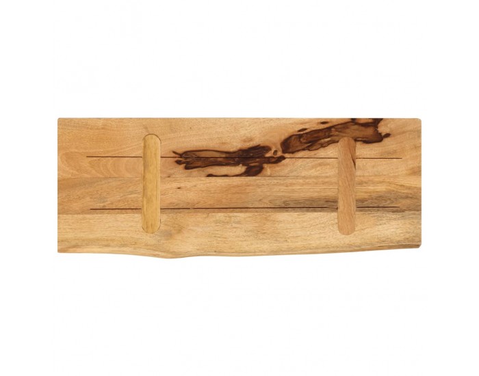 Sonata H Плот за маса, 70x30x3,8 см, жив ръб, грубо мангово дърво масив