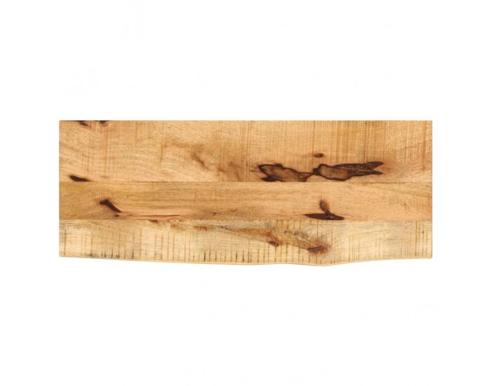 Sonata H Плот за маса, 90x40x3,8 см, жив ръб, грубо мангово дърво масив