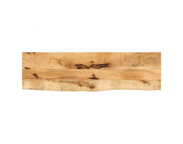 Sonata H Плот за маса, 100x40x3,8 см, жив ръб, грубо мангово дърво масив