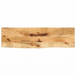 Sonata H Плот за маса, 110x40x3,8 см, жив ръб, грубо мангово дърво масив - Маси